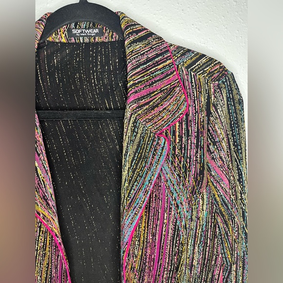 Multi-colored blazer size M - made in USA - Picture 2 of 3